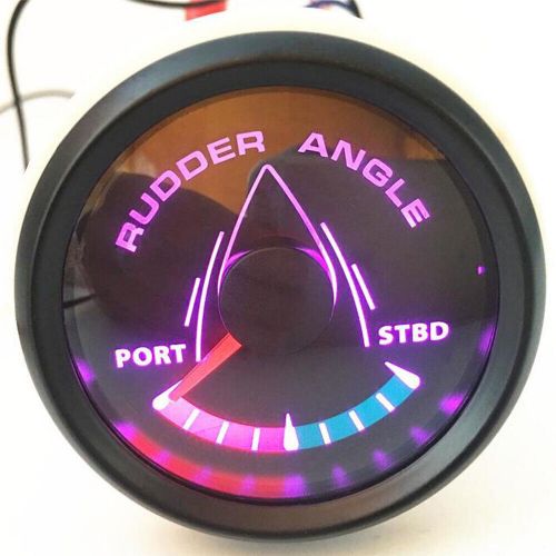 52mm boat rudder angle gauge meter marine indicator 0-190ohms with mating sensor