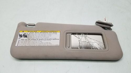 2011 2012 2013 lexus is250 front right passenger sun visor