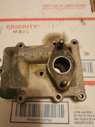 23167-2 intake with reeds, gaskets and bolts 571.58571 elgin sears 4-5