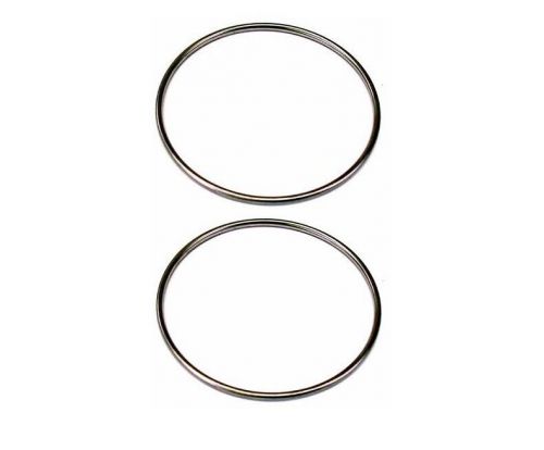 Set of 2 exhaust seal ring - turbocharger to muffler victor reinz for porsche