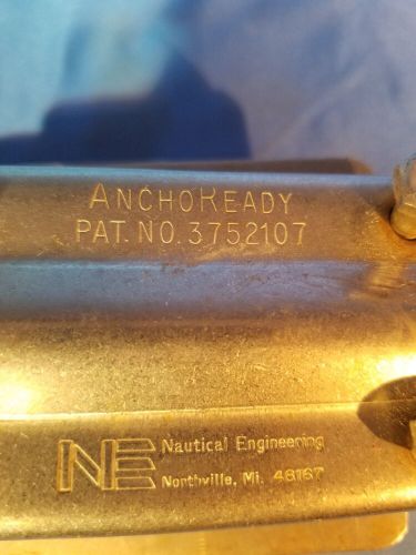 Nautical engineering - anchoready - sailboat stanchion anchor holder