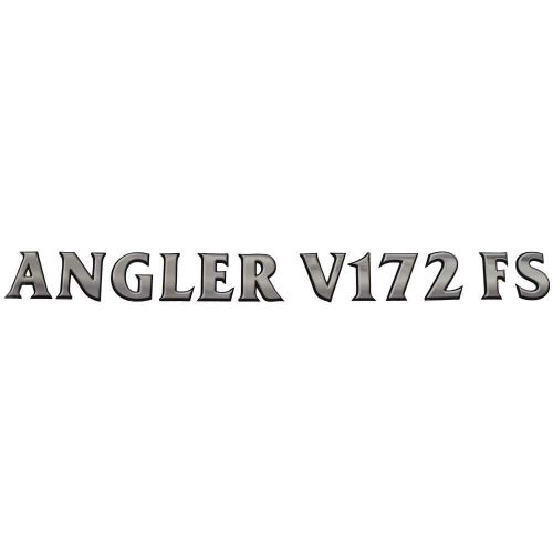 G3 boat model decal sticker 73405087 | angler v172 fs silver black