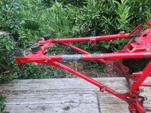 1985 85 honda atc350x oem frame chassis w/ ca paperwork 1986 86 atc 350x