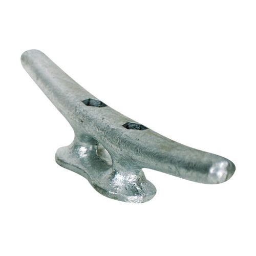 Whitecap s-1522p 10&#034; galvanized dock cleat