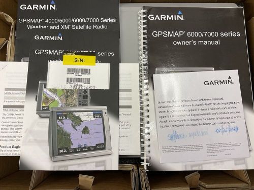 Garmin gpsmap 7212 chart plotter, radar