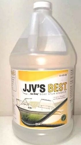 Jjvs best  boat scum remover for fiberglass &amp;painted aluminum 1 gallon free ship