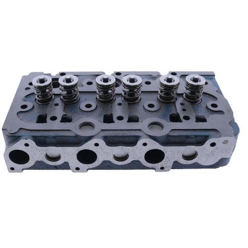 D650 complete cylinder head for kubota b6100 b6100d b6100e b6100hst b7100