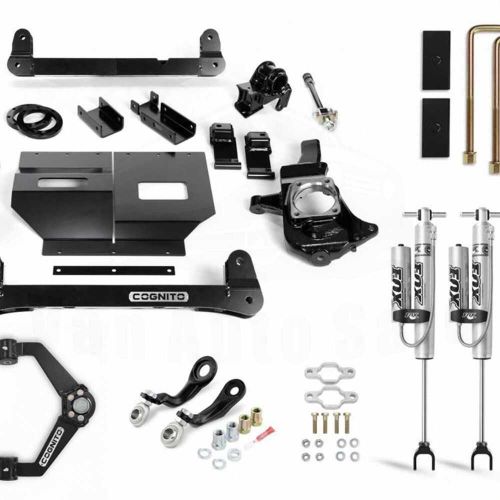 4&#034; performance lift kit with fox shocks for gmc sierra 2500hd 2011-2019 cognito