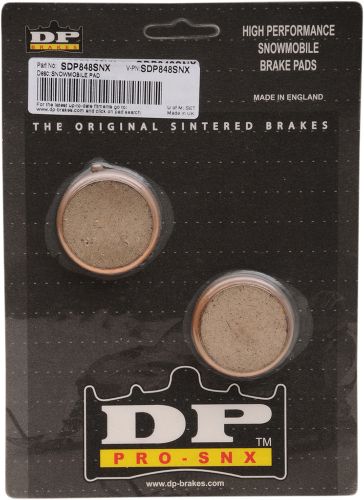 Dp sdp848snx snx high friction hh+ snowmobile pads