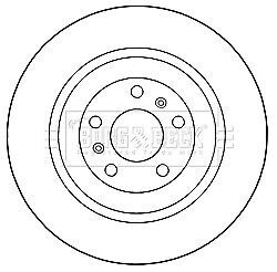 2x brake discs pair vented fits vw phaeton 3d 6.0 rear 02 to 16 335mm set b&amp;b