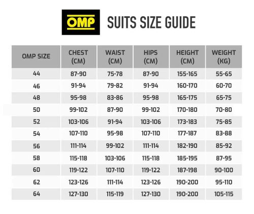 Omp one-s fia race / rally single layer lightweight suit overall dry system