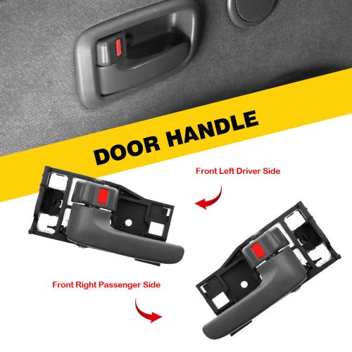 Door handle for 2000-2006 toyota tundra interior side passenger front rh lh 2x