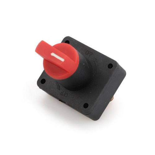 Dc 12v 300a battery switch on off rotary isolator for car truck boat atv utv