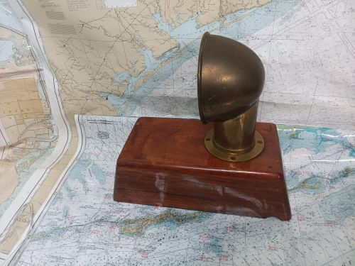 Boaters&#039; resale shop of tx 2409 0171.22 bronze 3&#034; dorade vent on varnished box