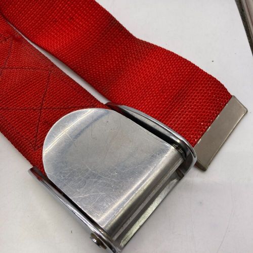 1946 46 cessna 140 120 rupert parachute seat belt belt model 50 rat rod hot red