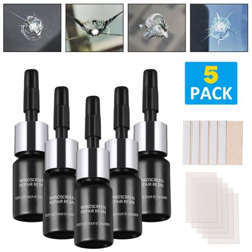 Automotive glass nano repair kit fluid fix car windshield resin chip crack tool