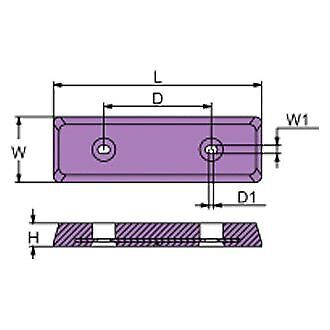 Martyr cm40005875z volvo penta zinc transom bar anode