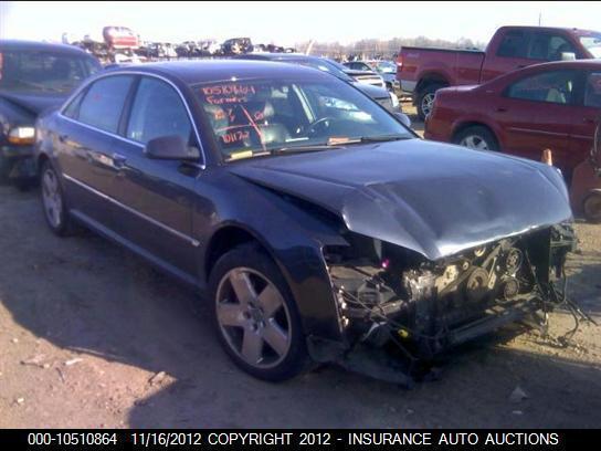 05 06 07 audi a8 l. corner/park light fog/driving bumper