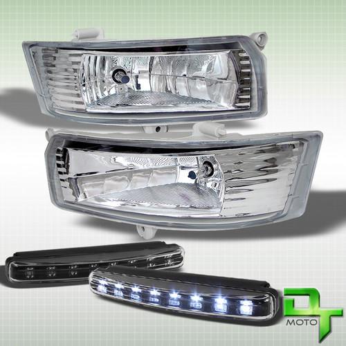 05-06 toyota camry replacement fog lights+switch+bulbs+wires set+led bumper lamp