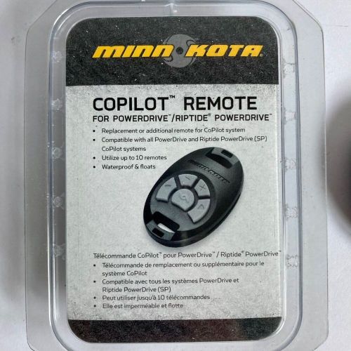 Lot 2 minn kota copilot remote for powerdrive / riptide trolling motors