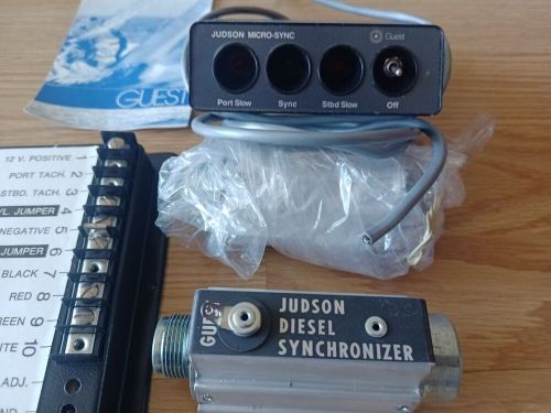 Vintage judson guest diesel engine synchronizer micro-sync chris craft trojan