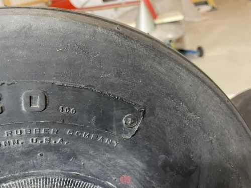 Arco 7.00 x 6 7.00x6 700 x 6 aircraft tires type 3 set of 2 for display use only