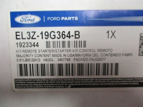 New oem ford remote starter kit el3z-19g364-b