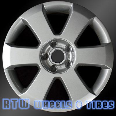 Audi a4 03 04 05 06 17" oem wheel alloy factory stock rim 58760