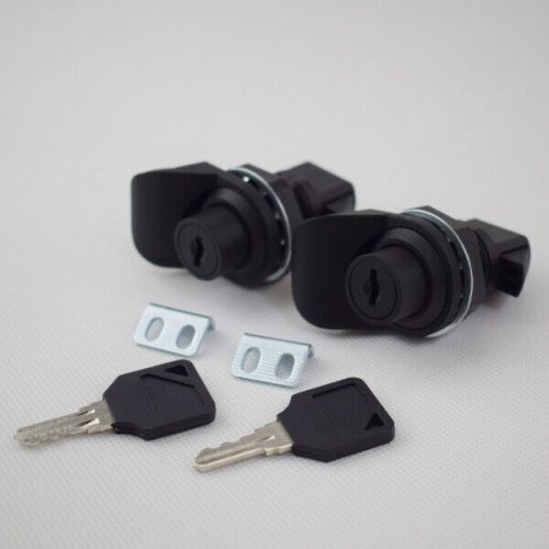 2pcs push button latch lock replace for marine boat glovebox tool box with keys