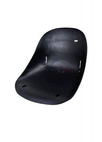 Scooter x bucket seat go cart drift trike black plastic racing universal kart