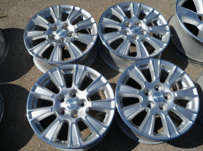 4 buick allure lacrosse 10-11 17" silver alloy wheels 560-4094 