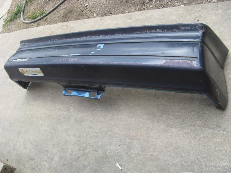 91 92 chevy camaro rear back bumper cover blue