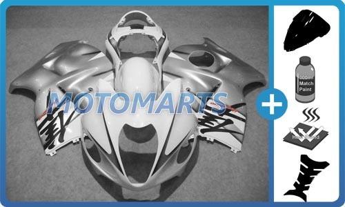 5 in 1 bundle for suzuki gsx 1300 r hayabusa 99-07 injection body kit fairing al