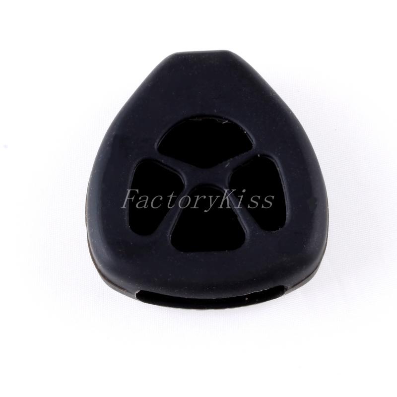 New remote key cover fob case silicone fit toyota crown reiz camry black