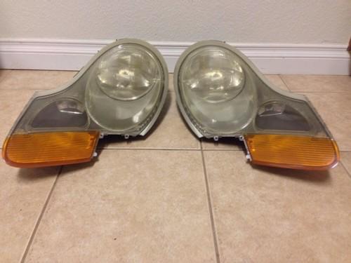 Used 1999 porsche boxster 986 headlights set 100% working