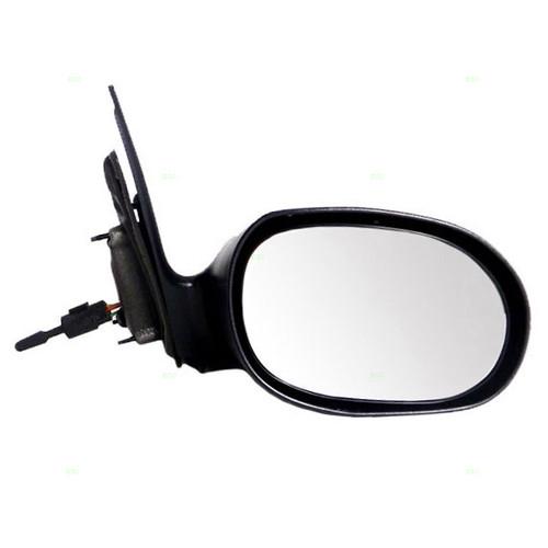 New passengers manual remote side view mirror glass housing 01-05 pt cruiser