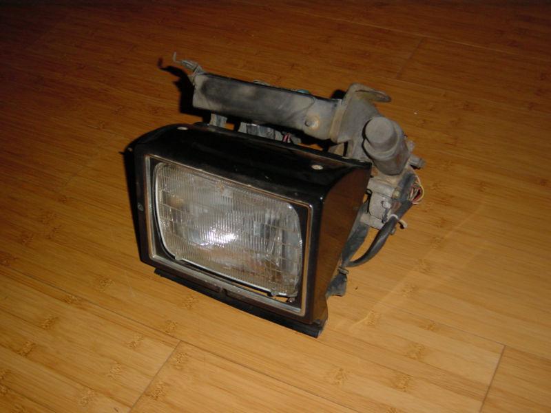  82 83 toyota celica lh headlight headlamp complete assembly with motor