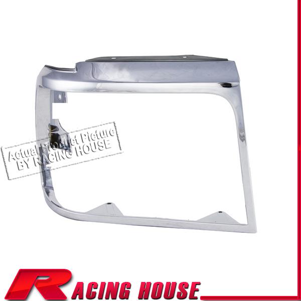 Passenger side frame head light lamp door bezel 92-96 ford f150 f250 f350 right