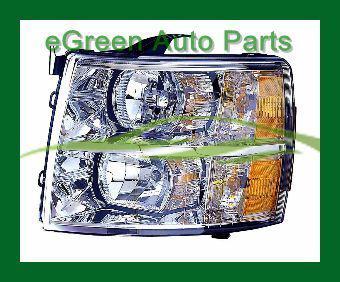 07-11 silverado head light lamp left driver