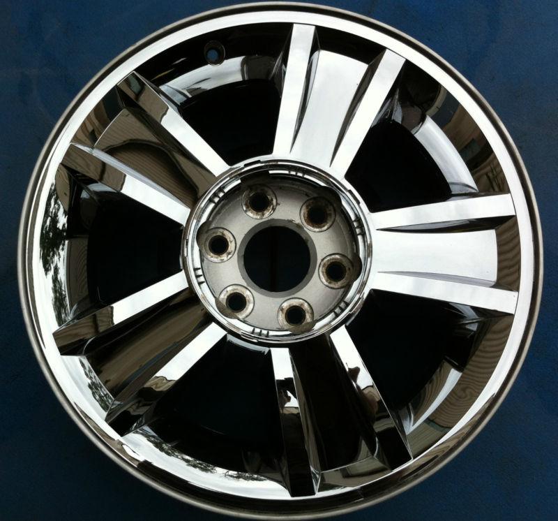 Chevy suburban silverado avalanche tahoe 1500 pickup 20" wheel rim chrome