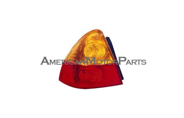 Depo driver & passenger side replacement tail light lamp 02-07 suzuki aerio 4dr