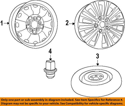 Mopar oem xx67pakac wheel-wheel, alloy