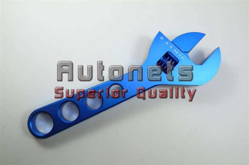 9" adjustable aluminum an hose fitting wrench circle track uiversal hardware