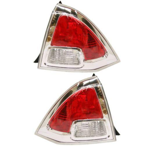 06-09 ford fusion taillights taillamps rear brake lights left & right pair set