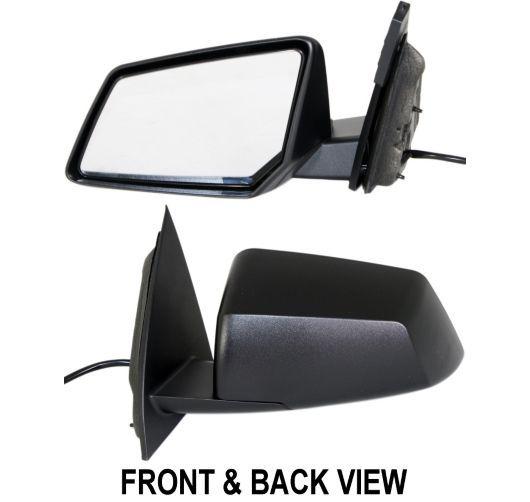 Traverse acadia black folding power side view mirror driver side left hand lh