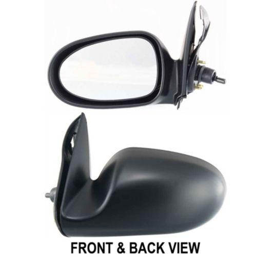 00-06 nissan sentra manual remote side view mirror driver left lh