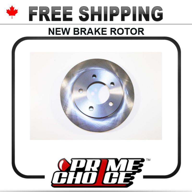 1 premium new disc brake rotor for front fits left driver / right passenger side