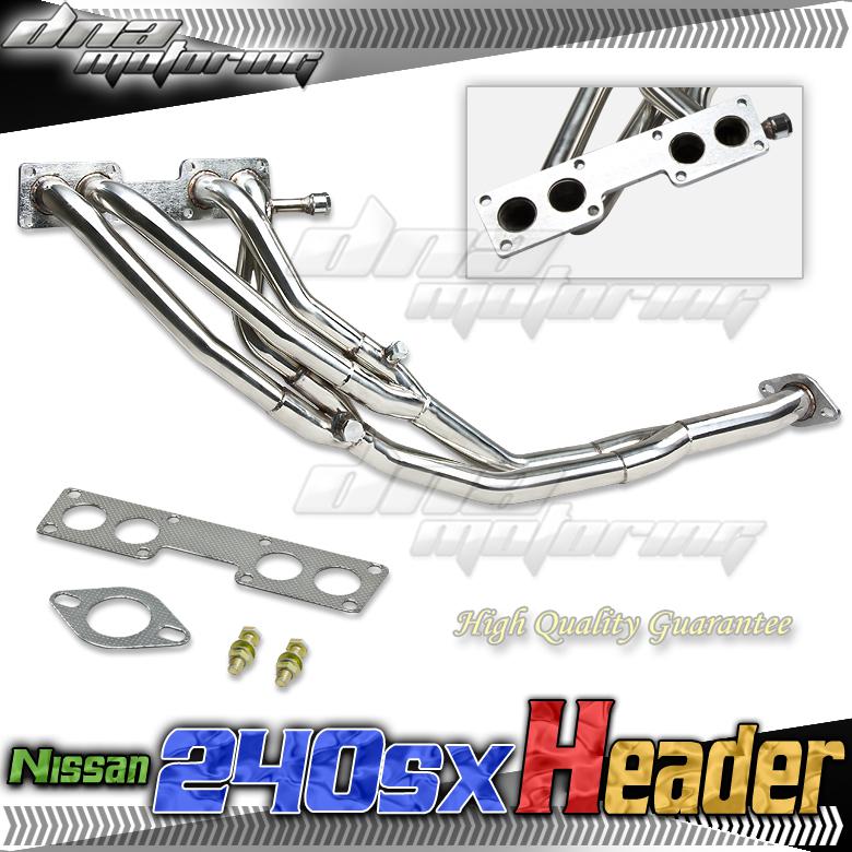 Nissan 240sx 89-94 s13 ka ka24 s-13 stainless steel header/exhaust system drift