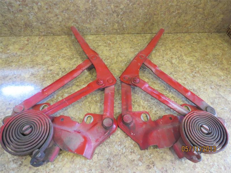 Dodge ram 1500 2500 3500 hood hinges hinge set 95 96 97 98 99 00 01 red 27