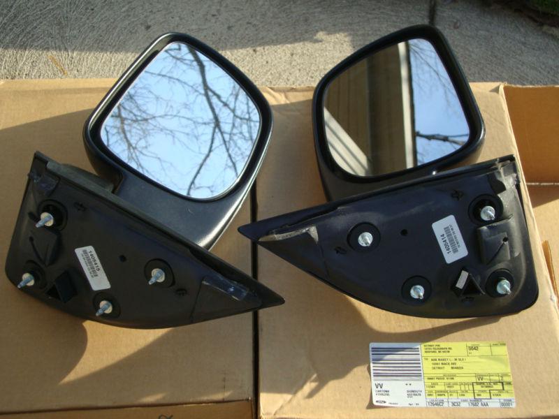 2003 ford f250 f 350 super duty exterior side door manual mirros / new nos set 